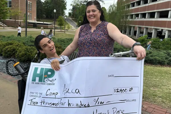 Photo for Scholarship Awarded to Camp ASCCA