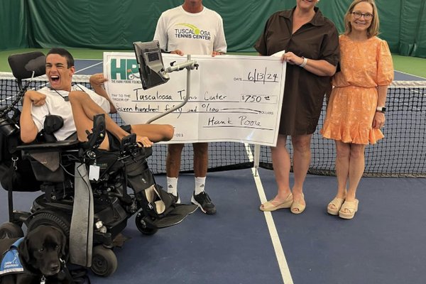 Photo for Grant for Tuscaloosa Tennis Center