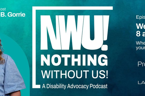 Photo for Hank and Ashley on the Nothing Without Us! Podcast